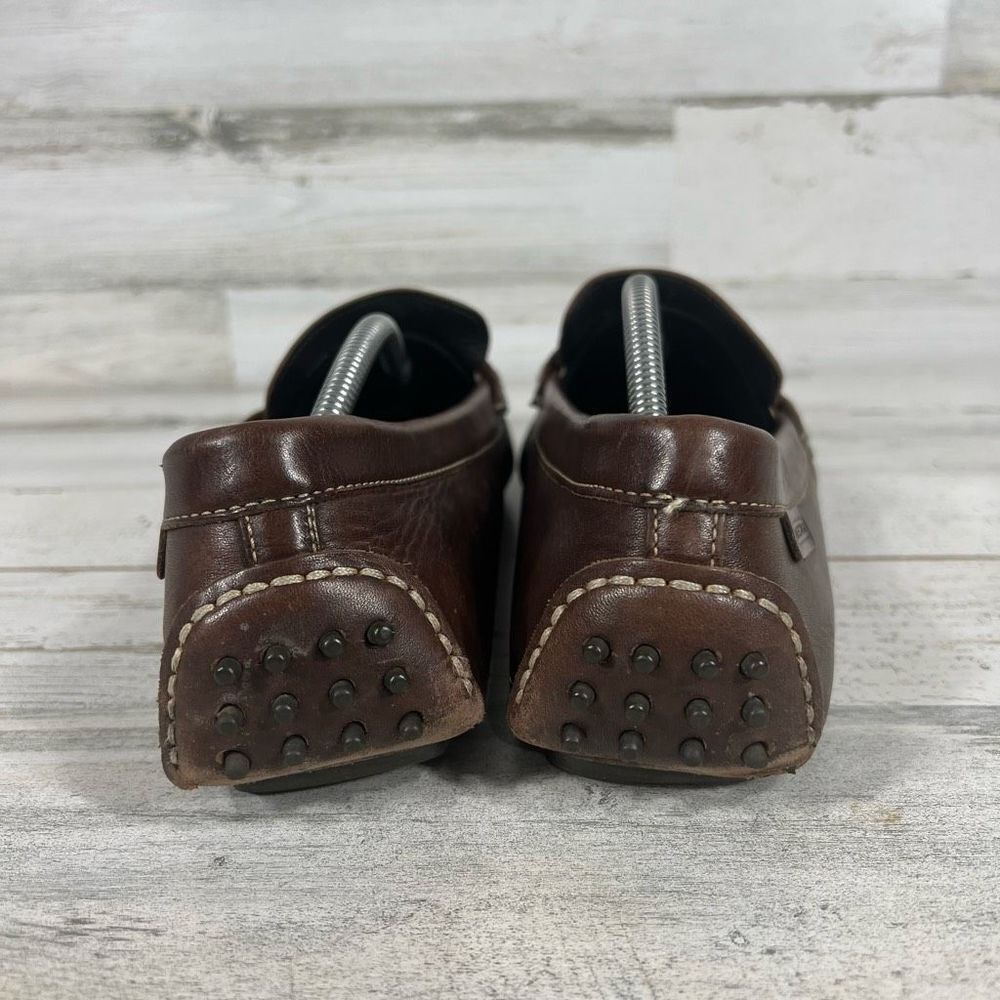 Cole Haan NikeAir Grant Canoe Driving Penny Loafer Brown Leather Mens Size 11 M - Picture 3 of 8